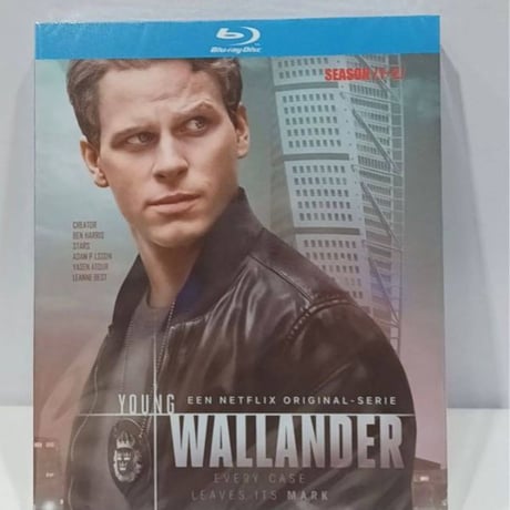 海外ドラマ「新米刑事ヴァランダー」シーズン1+2 Blu-ray ブルーレイ 日本語字幕あり アダム・ポールソン、リチャード・ディレイン、リアン・ベスト 全話 海外盤