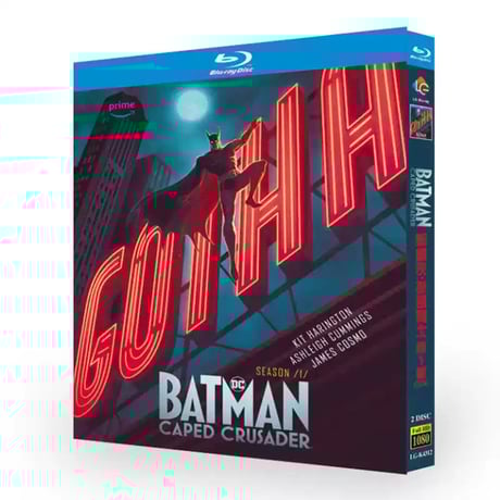 アニメ「バットマン:ケープ・クルセイダー」 DVD ブルーレイ Blu-ray 海外盤 日本語吹替えあり