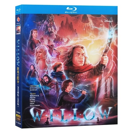 海外ドラマ「ウィロー (2022年) Willow」ブルーレイ Blu-ray 日本語吹替あり ワーウィック・デイヴィス、ヴァル・キルマー、高画質 全話 海外盤
