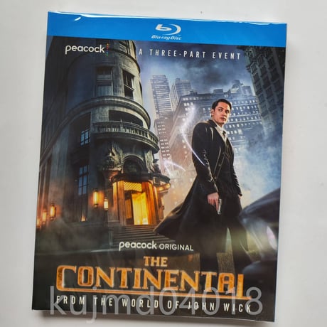 日本語吹替あり海外ドラマ「ザ・コンチネンタル: ジョン・ウィックの世界から」ブルーレイ Blu-ray コリン・ウッデル、メル・ギブソン 全話 海外盤