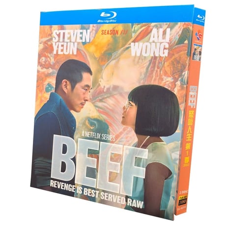 海外ドラマ「BEEF/ビーフ ~逆上~」 Blu-ray ブルーレイ 日本語字幕あり スティーヴン・ユァン、アリ・ウォン、ジョセフ・リー、高画質 全話 海外盤