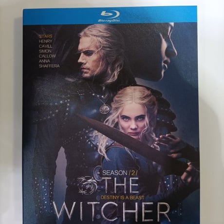 海外ドラマ「ウィッチャー シーズン2」ブルーレイ Blu-ray The Witcher Season 2 日本語吹替あり ヘンリー・カヴィル フレイヤ・アーラン 全話 海外盤