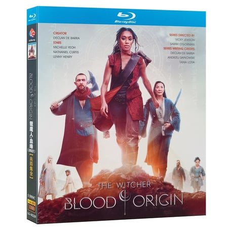 海外ドラマ「ウィッチャー 血の起源」 Blu-ray ブルーレイ ソフィア・ブラウン、ローレンス・オファラン、ミシェル・ヨー、日本語吹替えあり 高画質 全話 海外盤