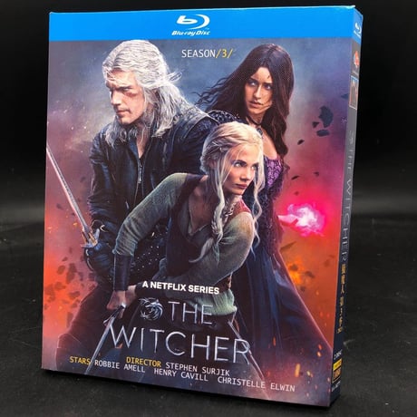 海外ドラマ「ウィッチャー3」 シーズン3 Blu-ray ヘンリー・カヴィル、アーニャ・シャロトラ、日本語吹替えあり フレイヤ・アーラン、高画質 全話 海外盤