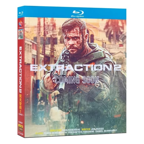 日本語吹替あり洋画「タイラー・レイク 命の奪還2」 ブルーレイ Blu-ray クリス・ヘムズワース、ゲルシュフィ・ファラハニ、高画質 海外盤