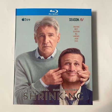 海外ドラマ「シュリンキング:悩めるセラピスト」 Blu-ray ブルーレイ ハリソン・フォード、ジェイソン・シーゲル、日本語字幕あり 高画質 全話 海外盤