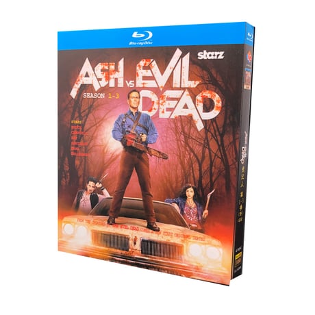 海外ドラマ「死霊のはらわた リターンズ」Blu-ray ブルーレイ イ・ソンミン、ジン・グ 日本語吹替あり ブルース・キャンベル、レイ・サンティアゴ 高画質 全話 海外盤