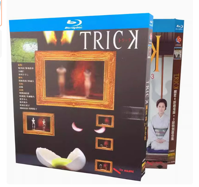 TRICK トリック 1+2+3 (仲間由紀恵、阿部寛出演) Blu-ray BOX 全巻