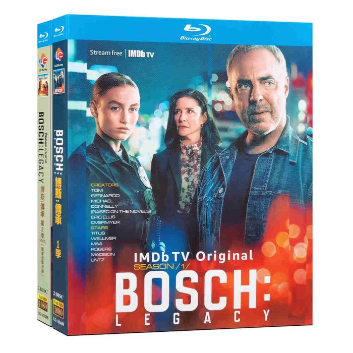 Bosch: Legacy / ボッシュ:受け継がれるもの シーズン1+2 完全版 Blu-ray BOX 全巻 日本語吹き替え版