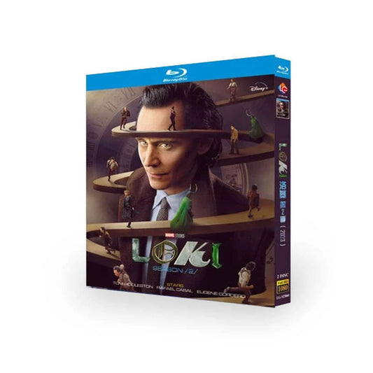 日本語吹替あり海外ドラマ「ロキ」シーズン2 ブルーレイ Blu-ray トム・ヒドルストン、オーウェン・ウィルソン、高画質 全話 海外盤