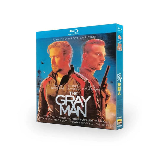 日本語吹替あり洋画「グレイマン」ブルーレイ Blu-ray ライアン・ゴズリング、クリス・エヴァンス 海外盤