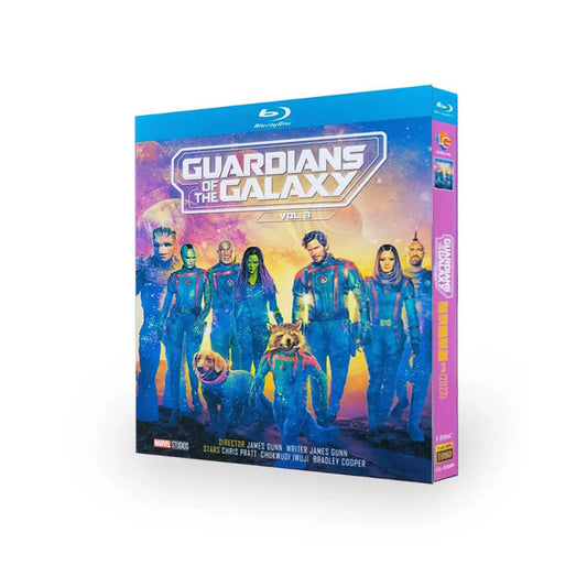 日本語字幕あり洋画「ガーディアンズ・オブ・ギャラクシー3」 ブルーレイ　Blu-ray クリス・プラット、ゾーイ・サルダナ、全話 海外盤